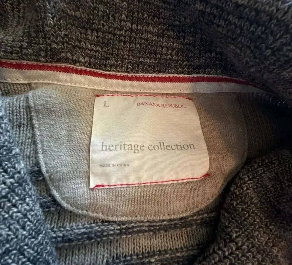 Banana Republic Heritage Collection Men's Southwest Aztec Pattern Knit Sweater